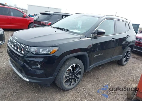 2022 Jeep Compass Limited 4X4 z USA, uszkodzony, nr VIN 3C4NJDCB8NT100462